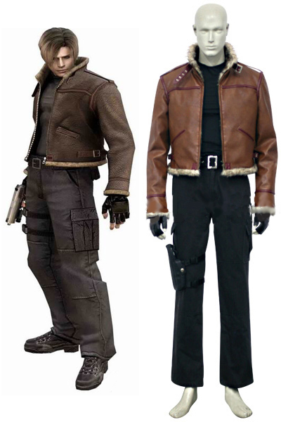 Resident Evil 4 Leon S. Kennedy Cosplay Costumes